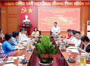 Chơn Thành chủ động thực hiện hiệu quả Quyết định số 522