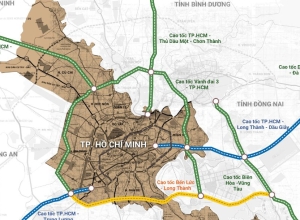 Lộ trình tuyến cao tốc TP.HCM - Thủ Dầu Một - Chơn Thành