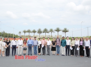Đoàn công tác của Ấn Độ thăm khu công nghiệp tại Bình Phước