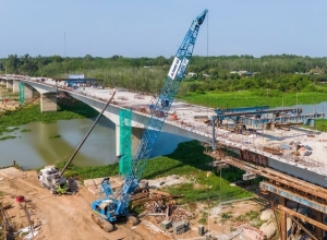 Cầu Thanh An hợp long, tiến tới thông xe tuyến Chơn Thành - Đức Hoà