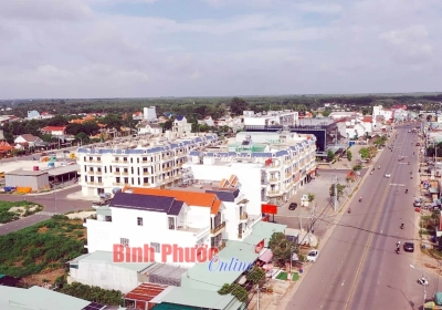 Bình Phước còn 40 đơn vị hành chính cấp xã