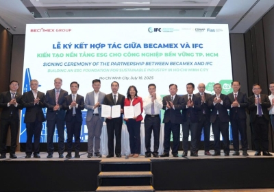 Becamex IDC và IFC phát triển KCN sinh thái đầu tiên tại TP.HCM