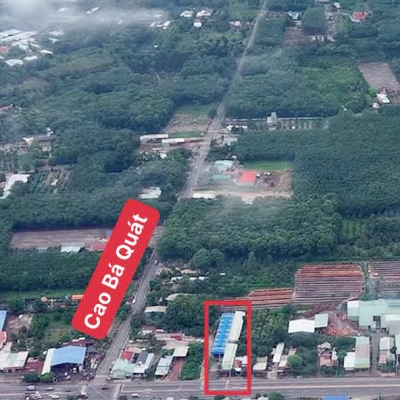 KHO 1000m2 MẶT TIỀN QUỐC LỘ 13