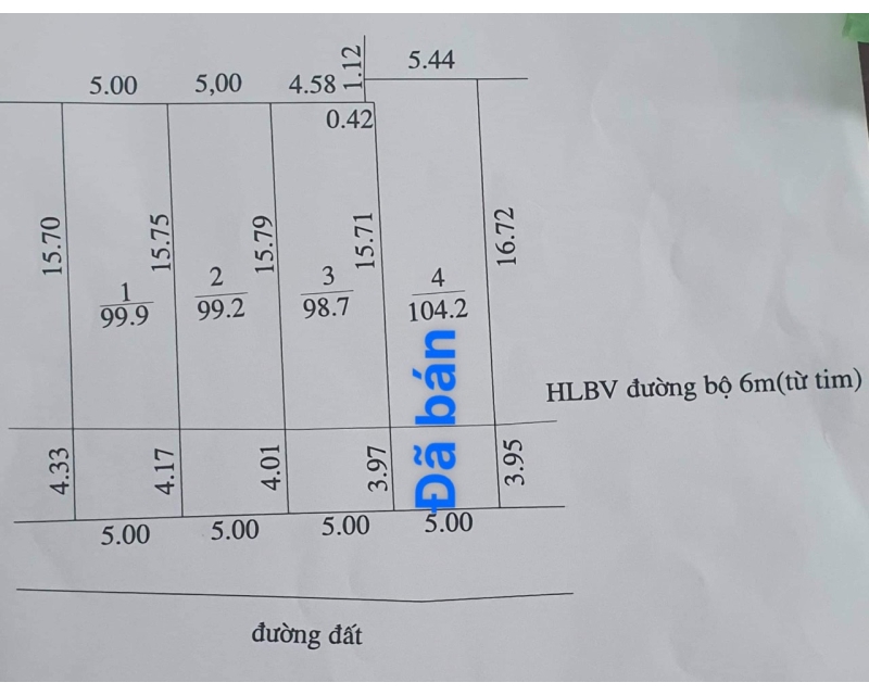 4 NỀN NGAY TRUNG TÂM CHỢ MINH HƯNG HÀNG CỰC HIẾM GIÁ CỰC SỐC